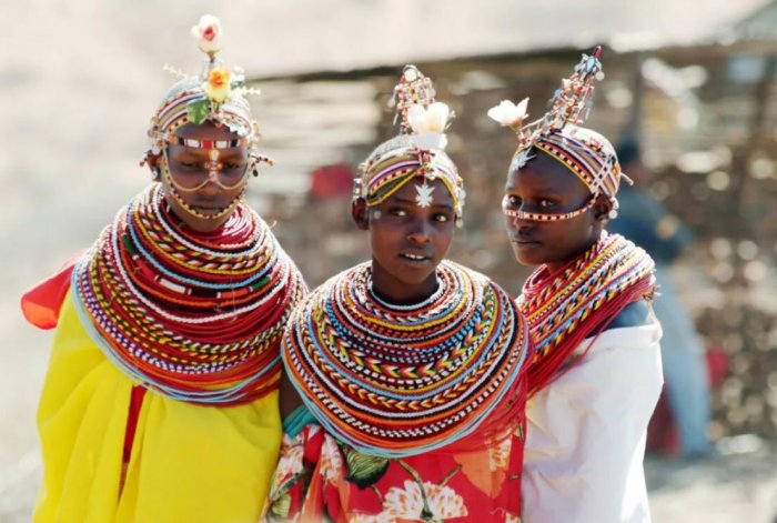 Невеста племя Масаи Кения