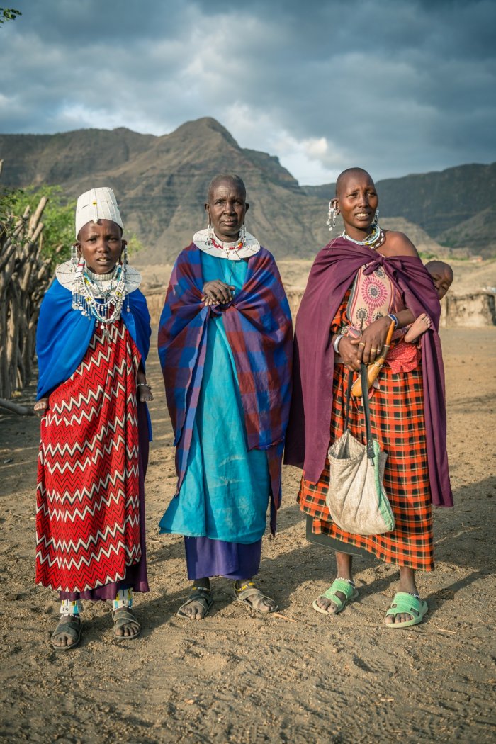 Дети племени Масаи