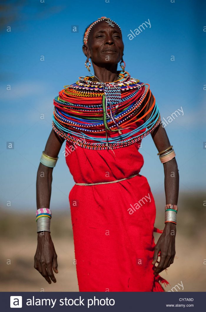 Африканское племя Самбуру