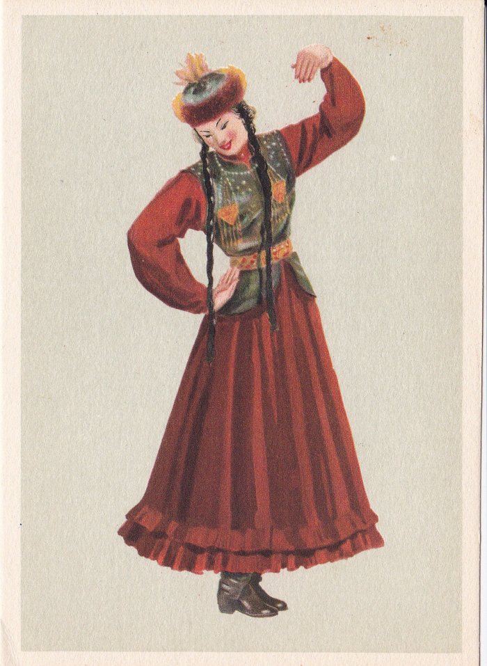 Национальная одежда кыргызов мужская