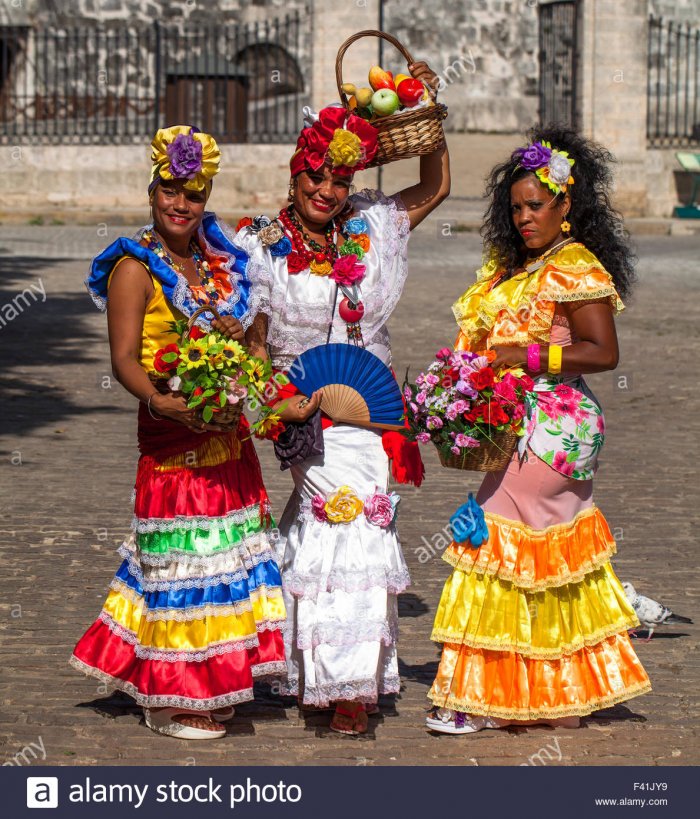 Образ для кубинской вечеринки