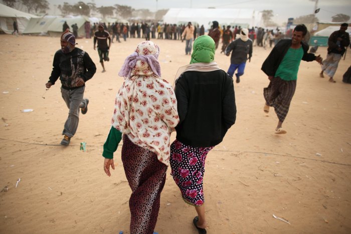 Насилие женщин в Ливии