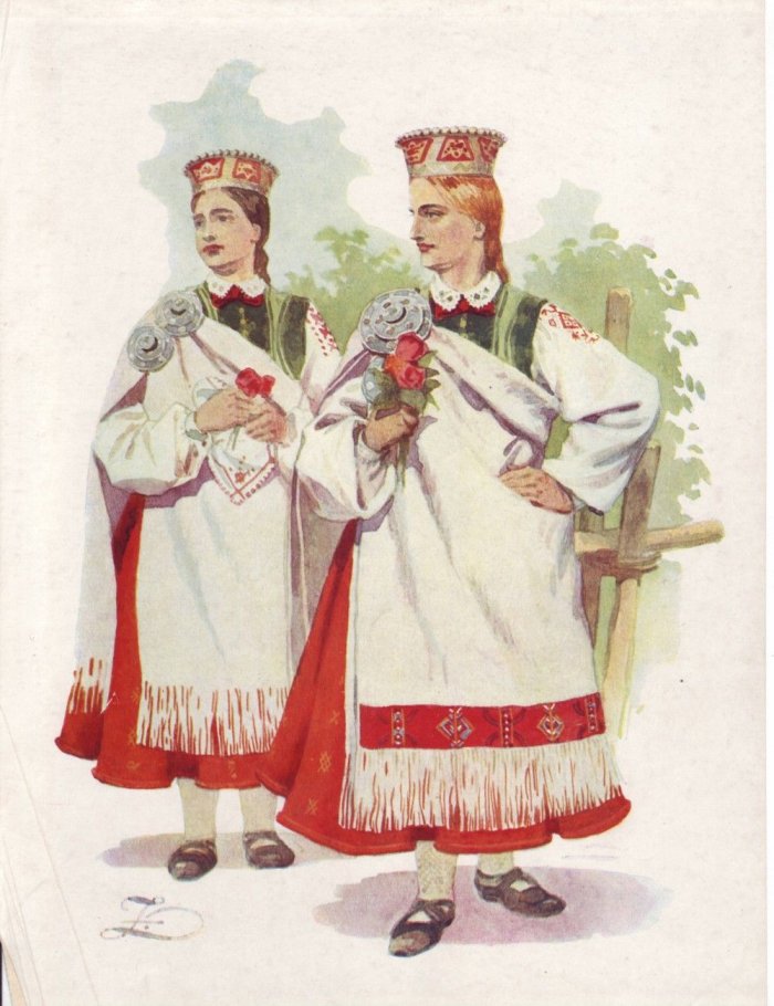 Литва нац костюм