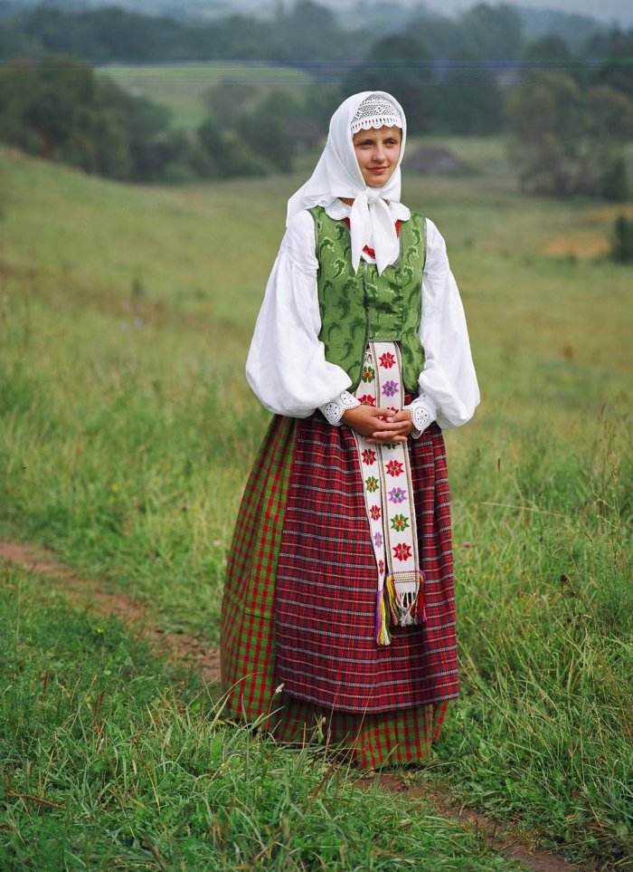 Национальный костюм литовц