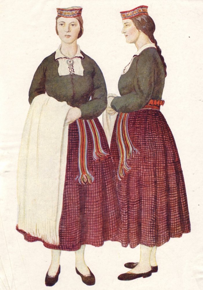 Национальный костюм литовц