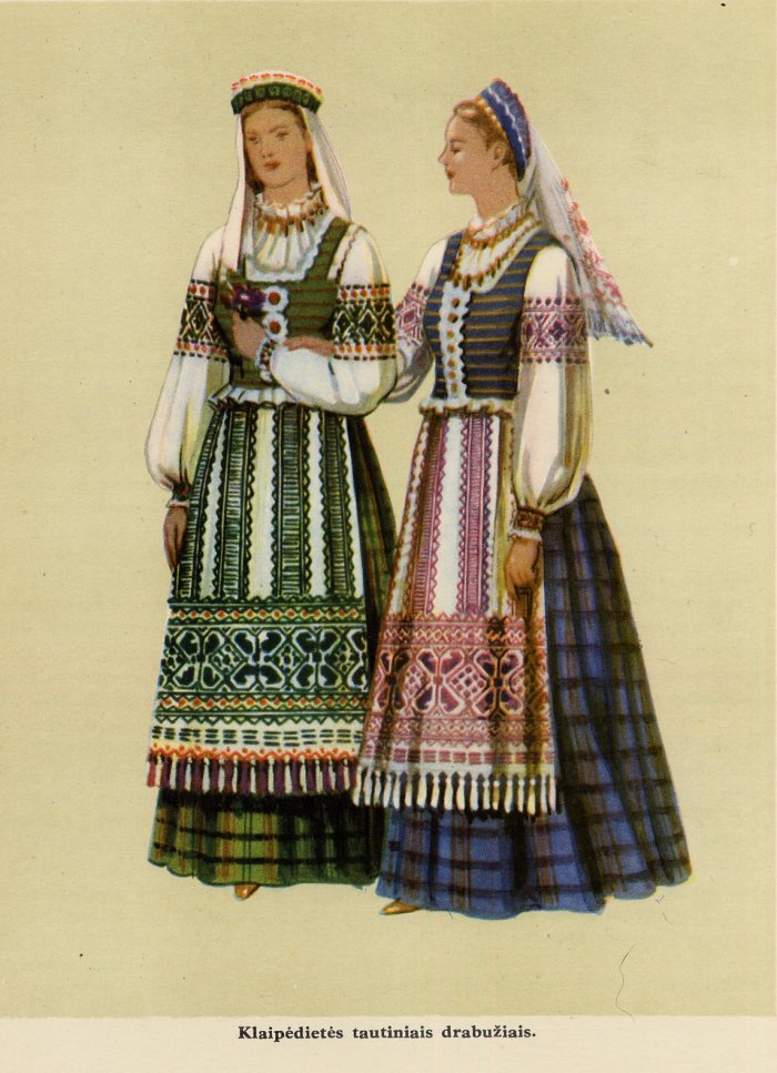 Народный костюм литовцев