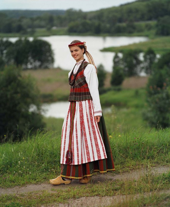 Латвийский национальный костюм мужской