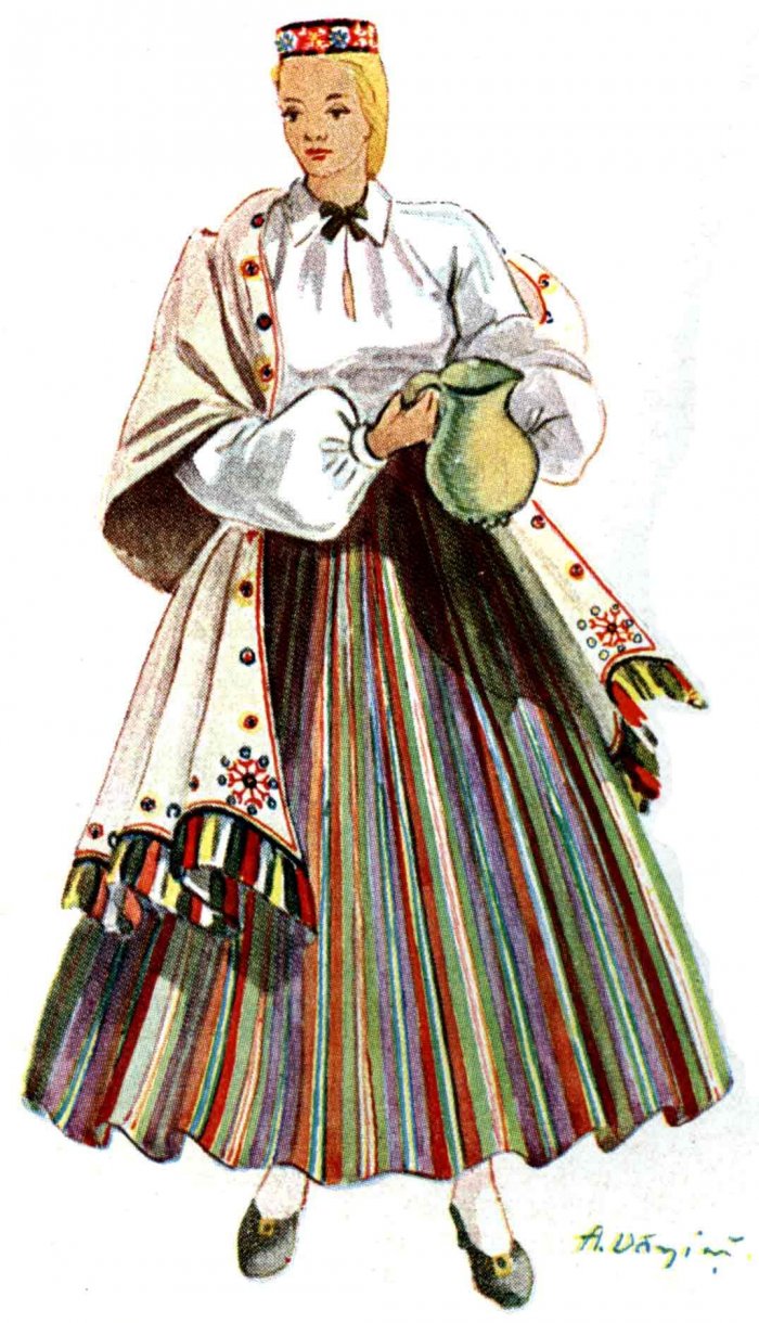 Национальный костюм Литвы национальный костюм Литвы