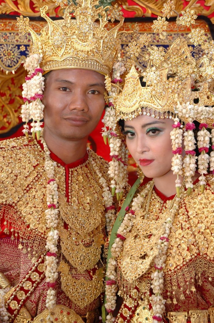 Индонезийский свадебный наряд