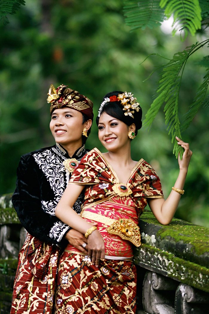 Традиционные балийские Свадебные Наряды
