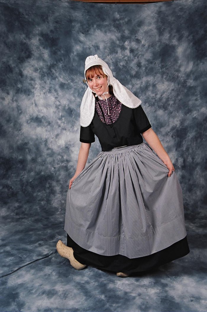 Национальная мужская одежда Нидерландов "провинция Фрисланд"