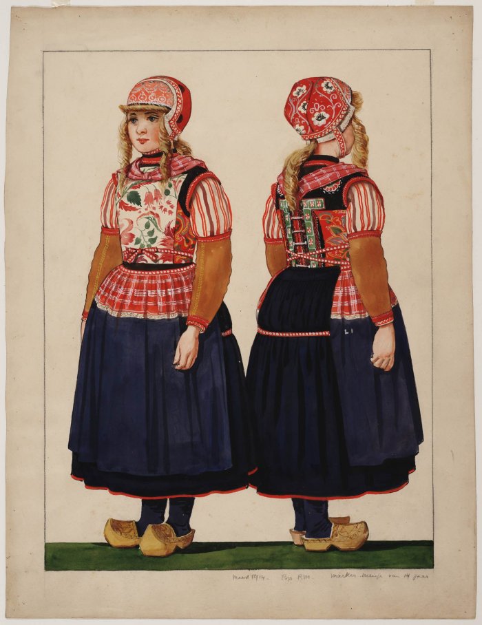 Национальный костюм Голландии