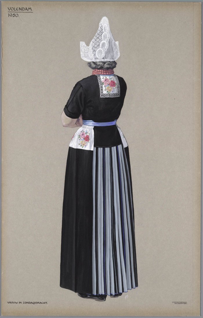 Маркинская Национальная одежда Нидерланды