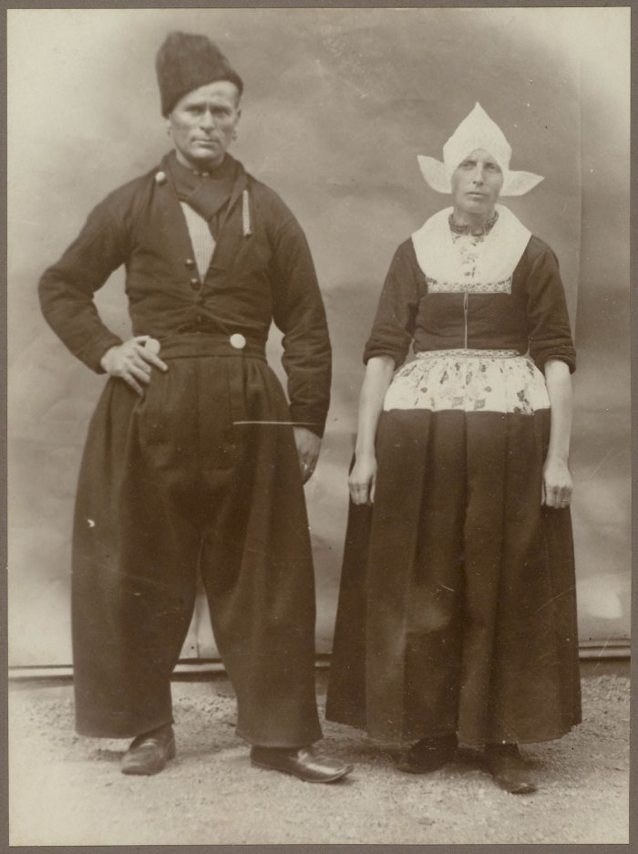 Голландцы традиционные костюм