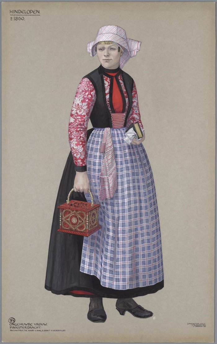 Голландцы в национальных костюмах