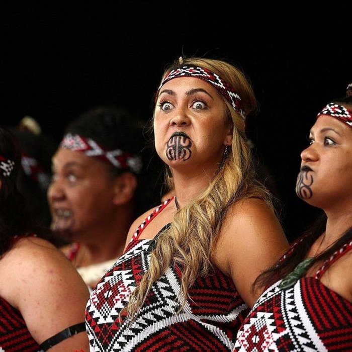 Маори народ танец