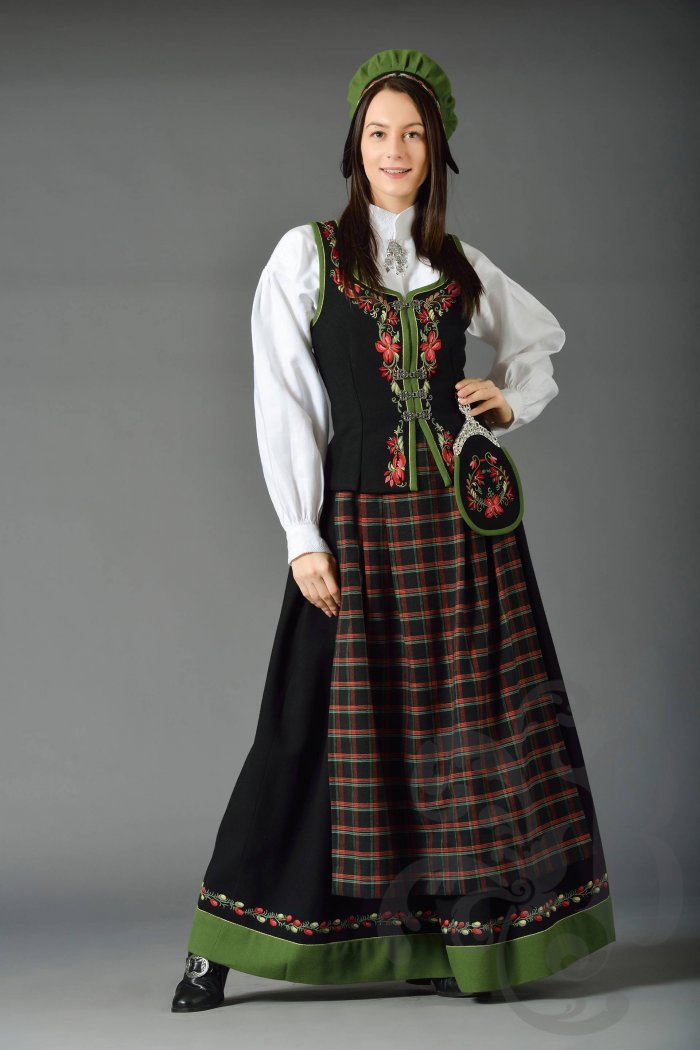 Традиционная Норвежская одежда зимняя