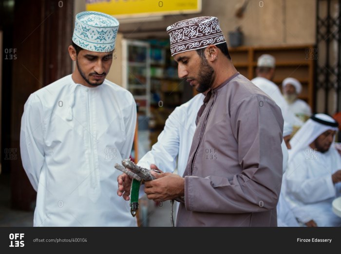 Оманская мужская одежда