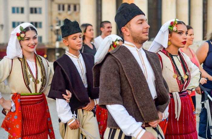 Жители Македонии