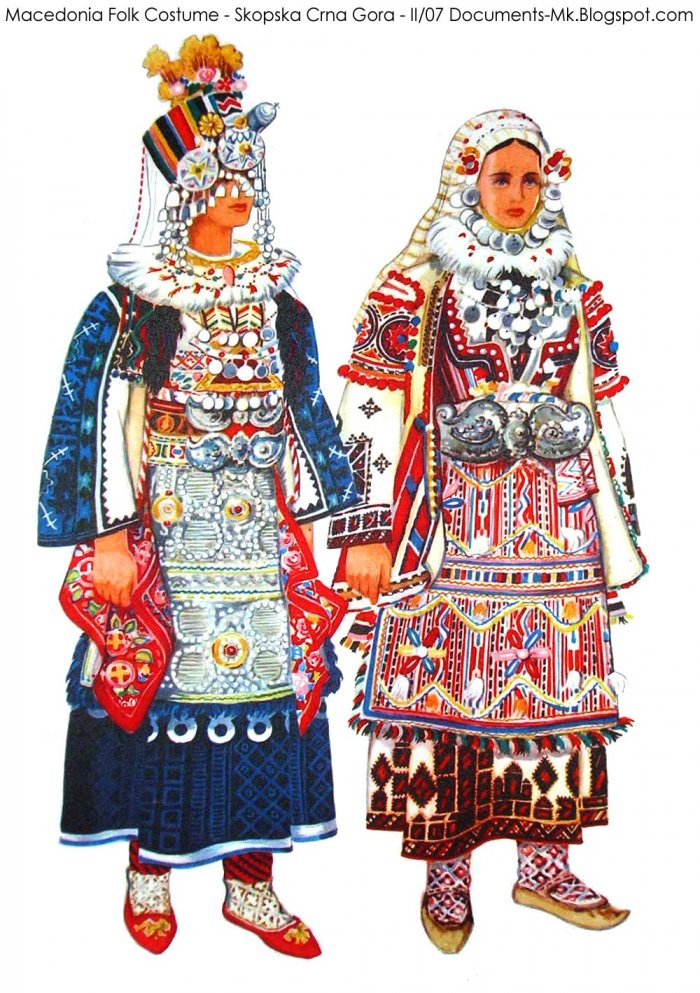 Македонский национальный костюм
