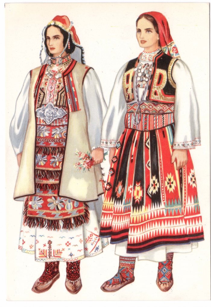 Белград национальный костюм Сербия