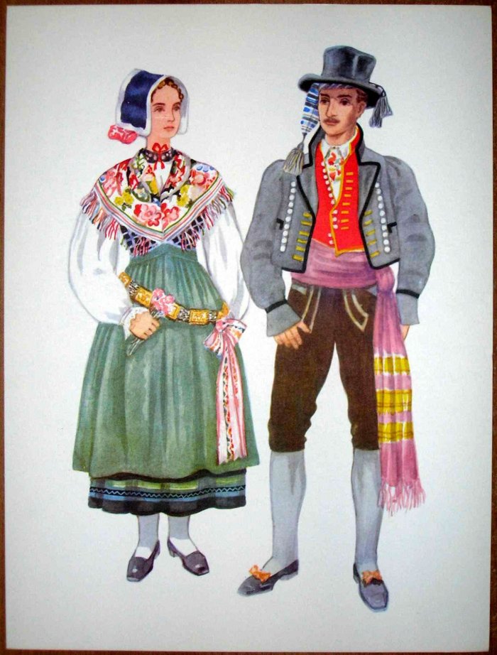Словенский народный костюм