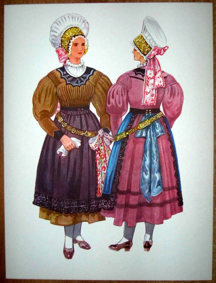 Национальная одежда Словении