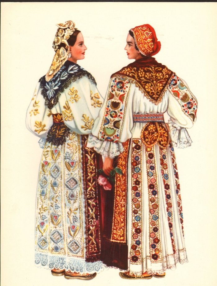 Словацкий народный костюм женский