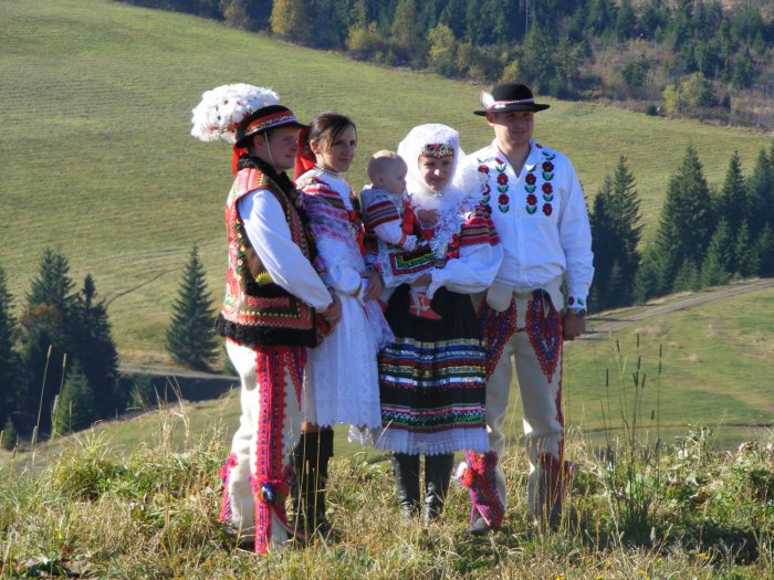 Национальный словацкий костюм Словакия Татры