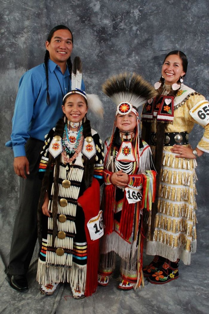 Народный костюм Америки