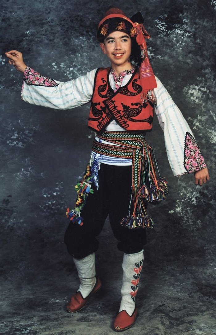 Турецкий национальный костюм для мальчика