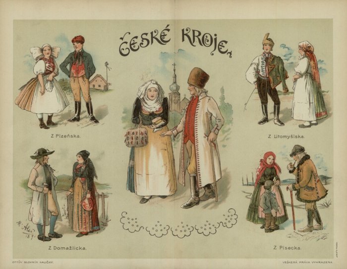 Национальный костюм Моравии