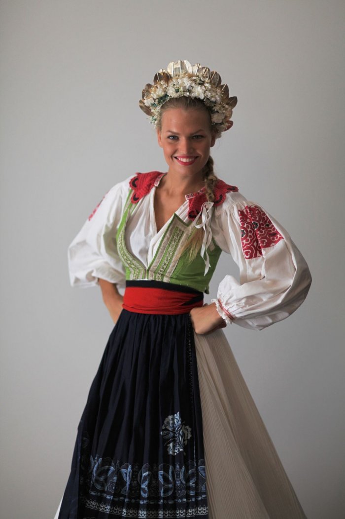 Чешский старинный национальный костюм