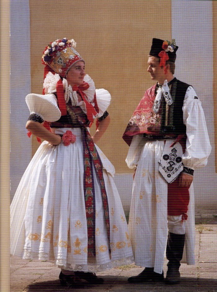 Национальный костюм региона Липтов Словакия