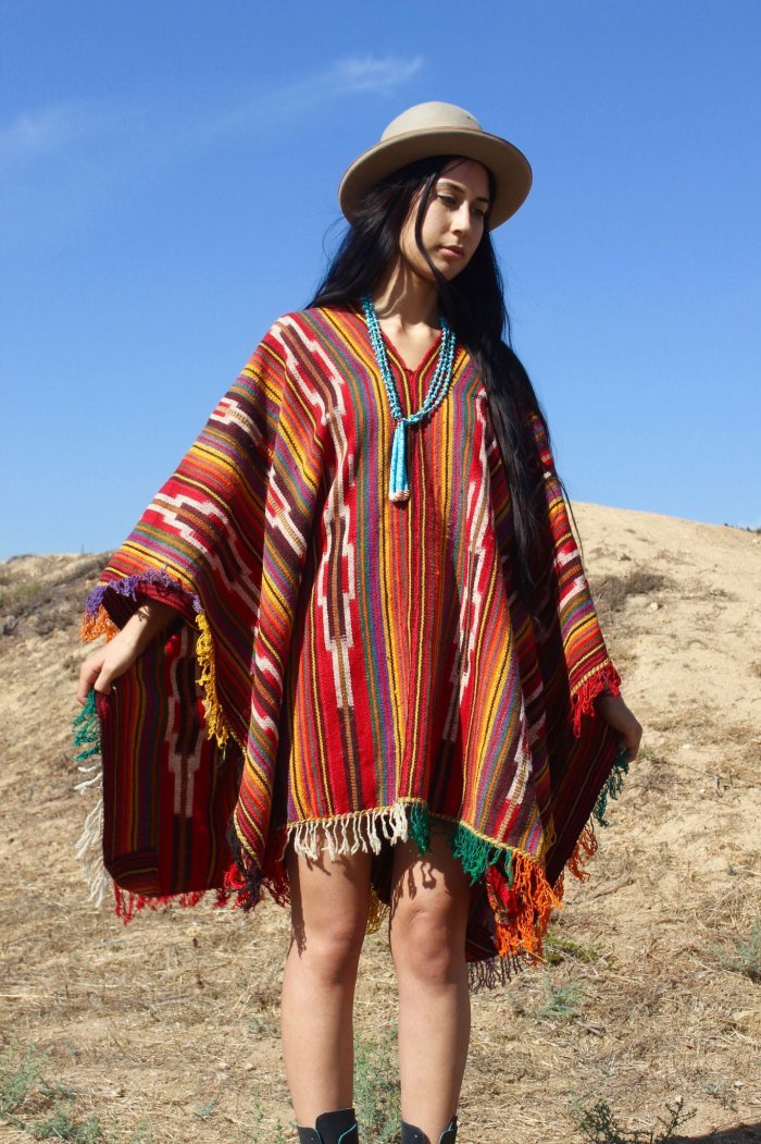 Пончо индейцев Южной Америки