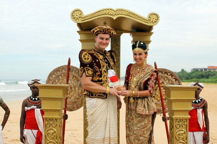 Свадебные Наряды ланкийцев