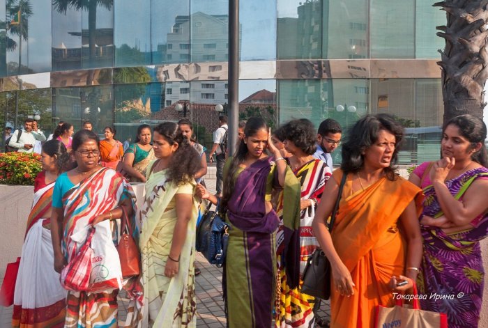 Девушки из Шри Ланки