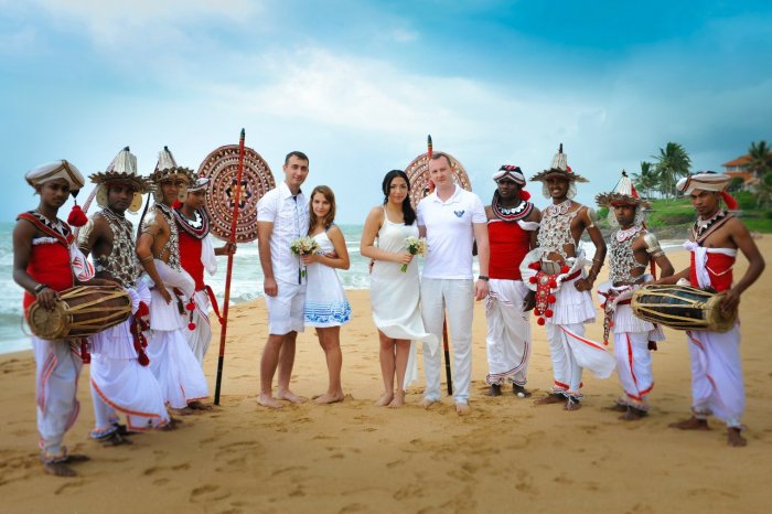 Местные жители Шри Ланка