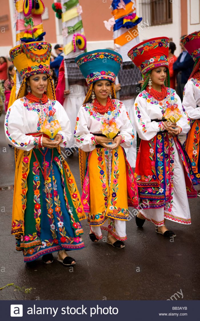Наряд в стиле Эквадор