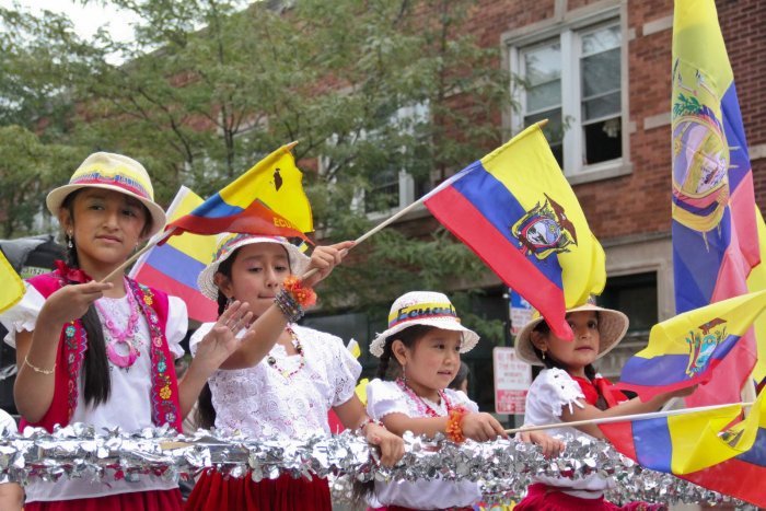 Национальный танец день независимости Эквадора