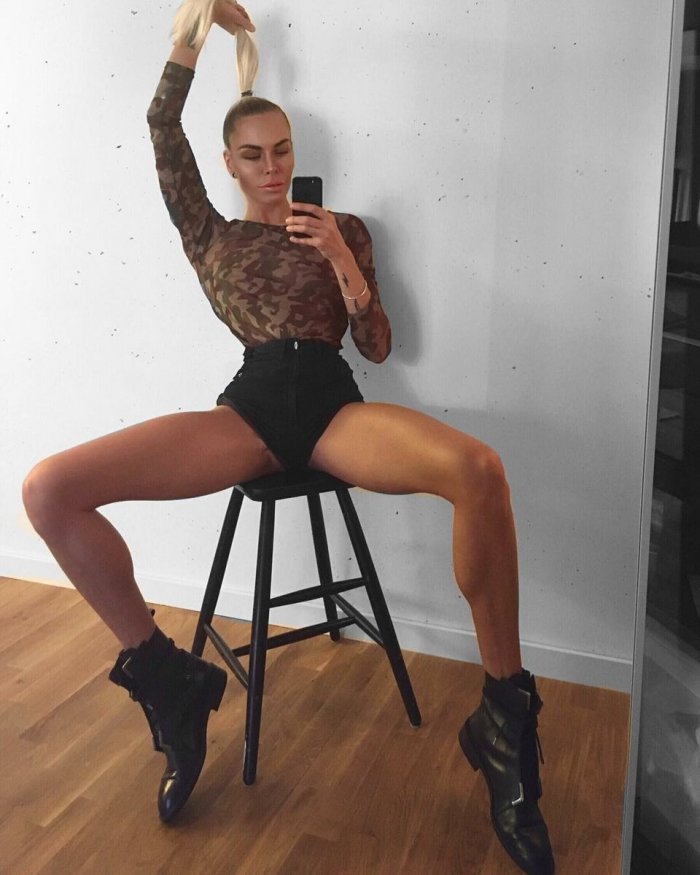 Ия Остергрен шведская фитнес модель