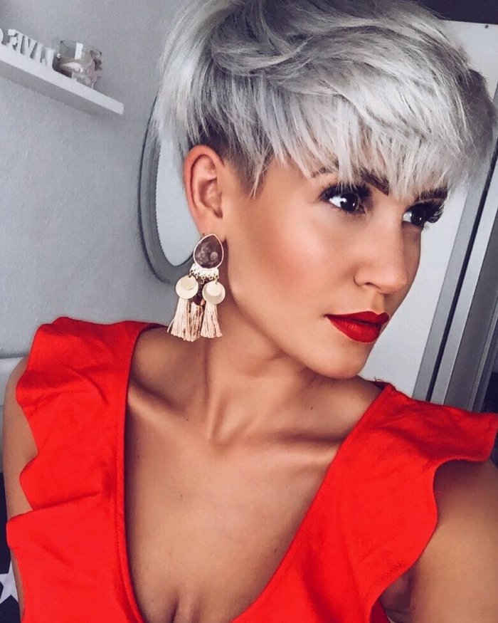 Стрижки Пикси на короткие волосы 2019