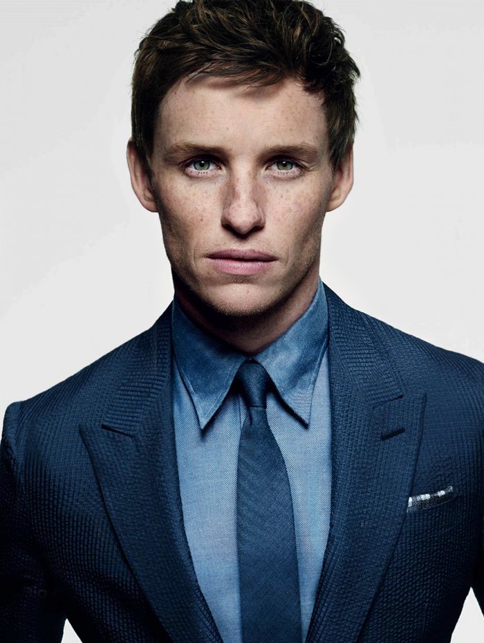 Эдди Редмэйн брюнет