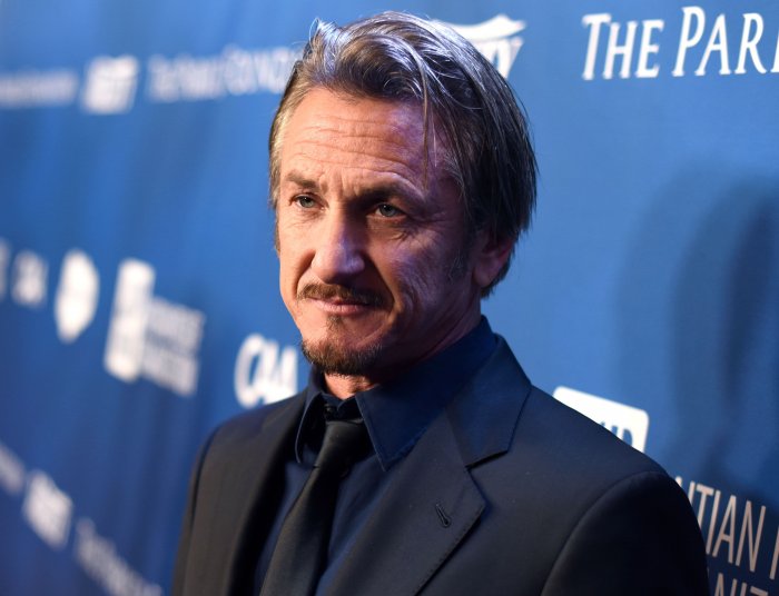 Шон Пенн с бородой