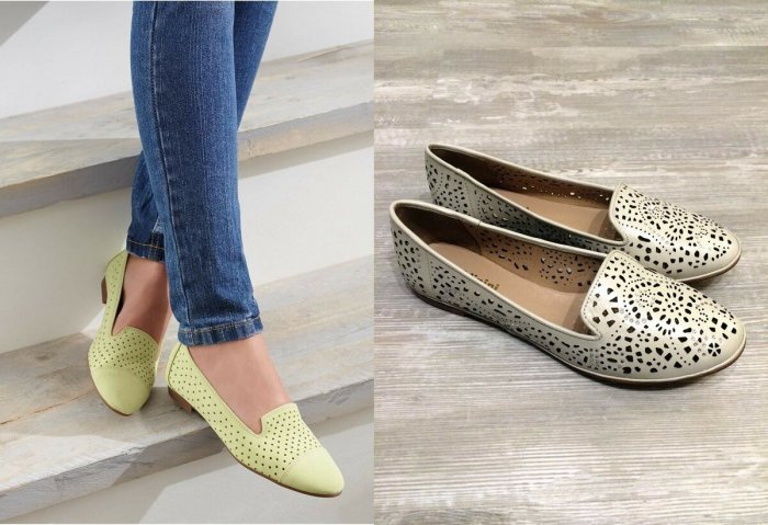 Балетки женские модные