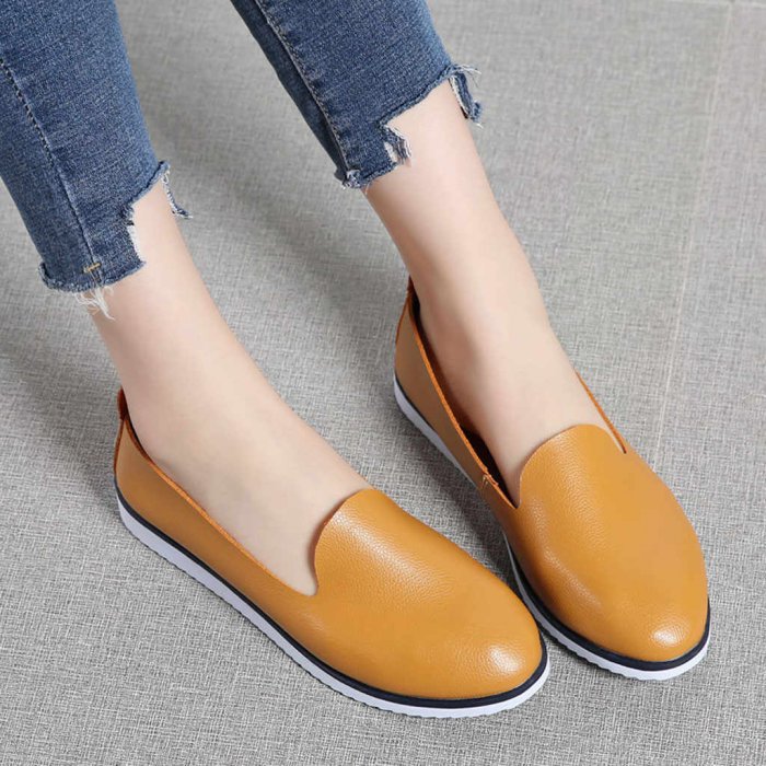 Туфли без каблука