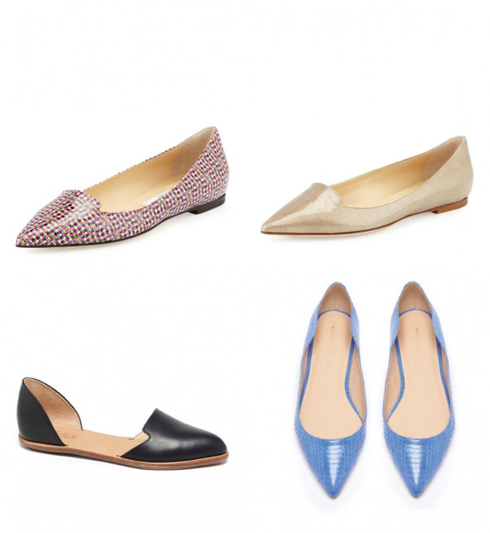 Модные летние балетки