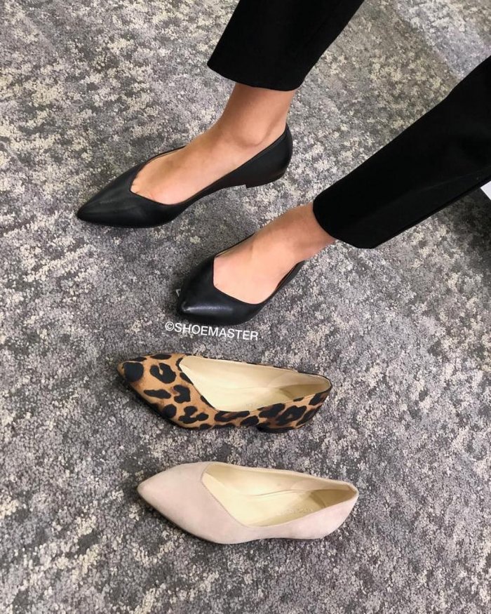 Модная обувь балетки