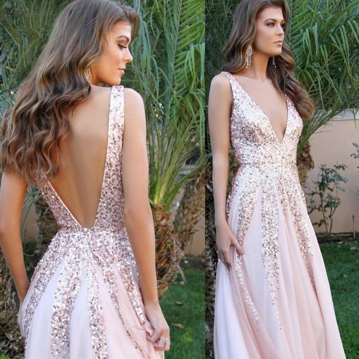 Платья на выпускной с открытой спиной