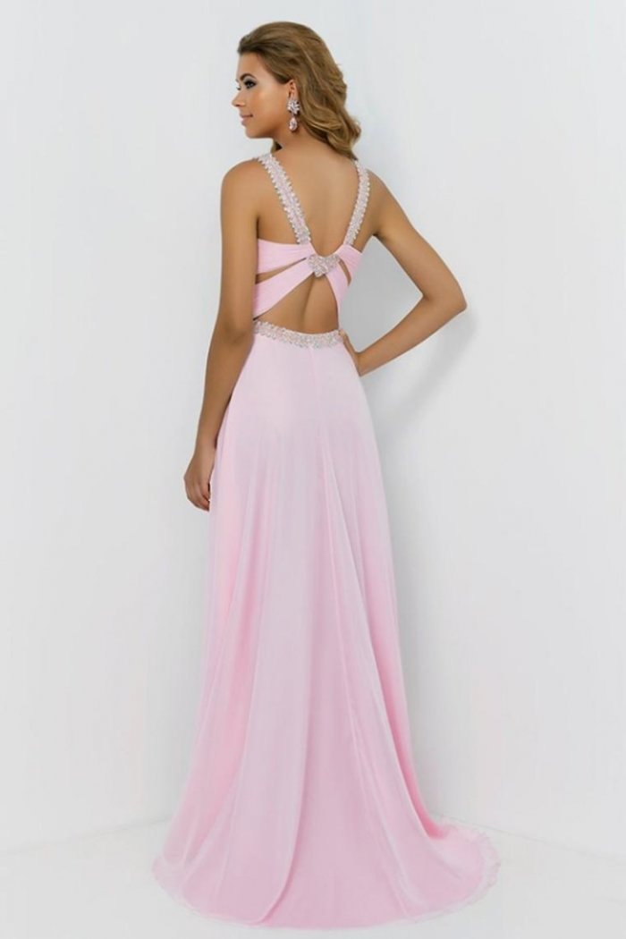 Платье на выпускной 11 с открытой спиной